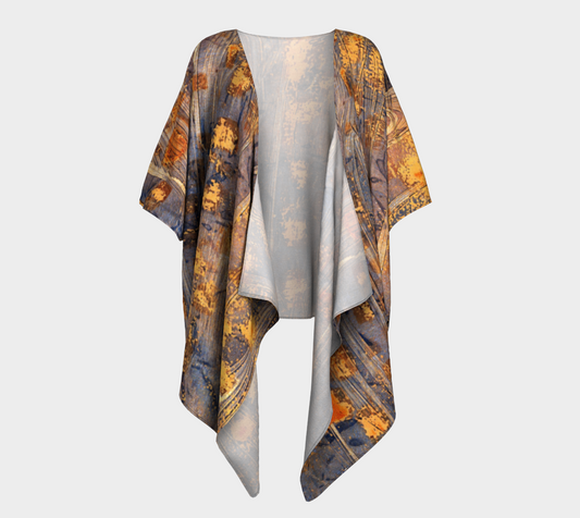 Wind Song Draped Kimono