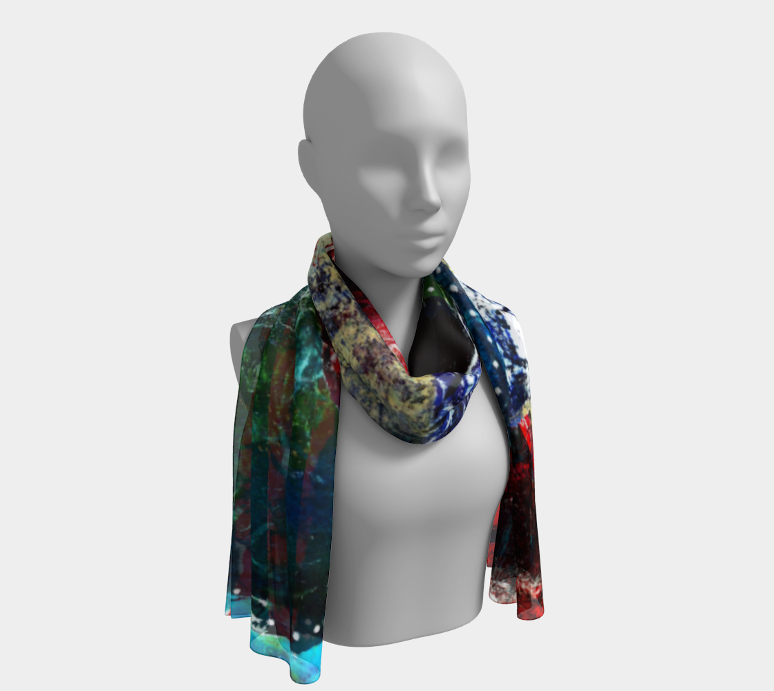 Evening Champagne Rectangle Scarf