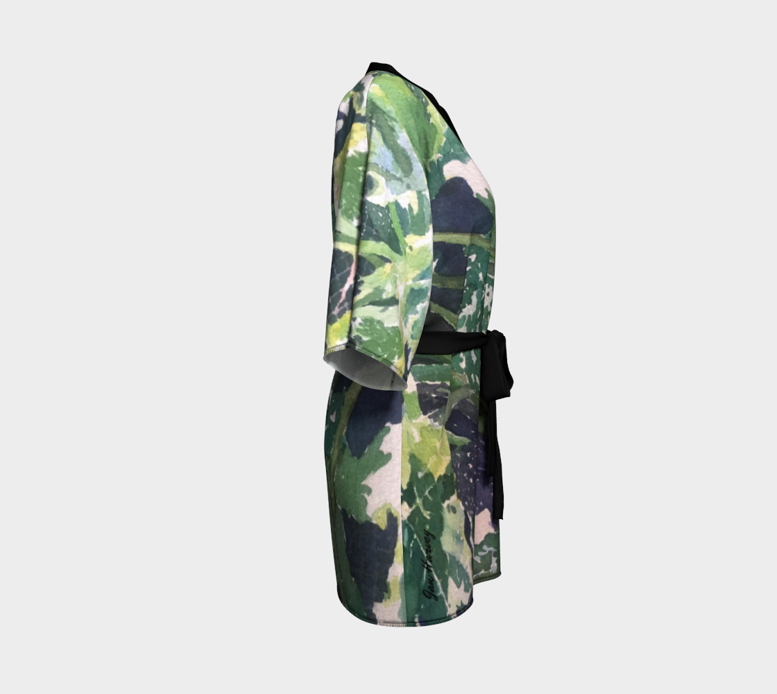 Zucchini Belted Kimono