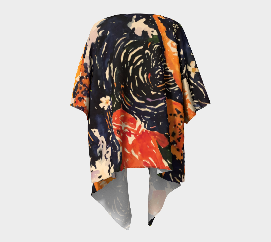 Koi Draped Kimono