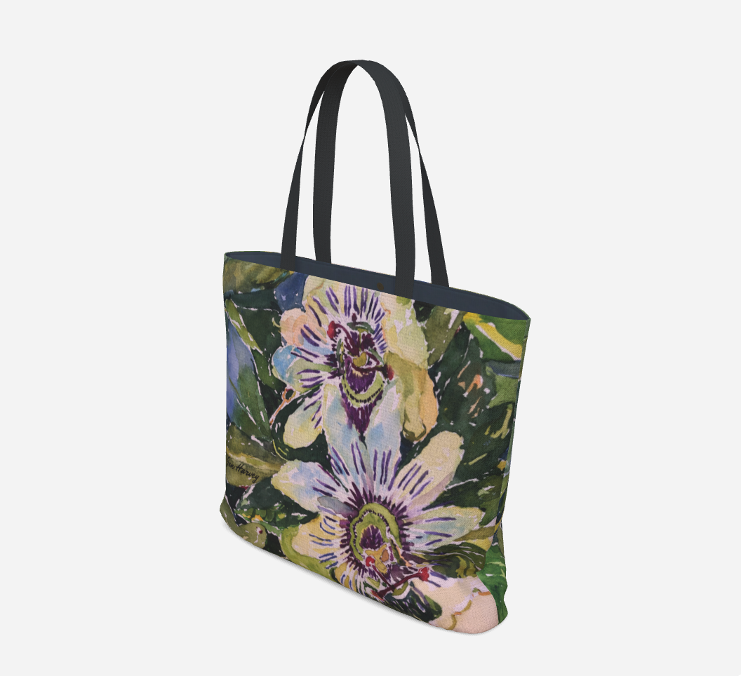 Passion Flower Everything Bag