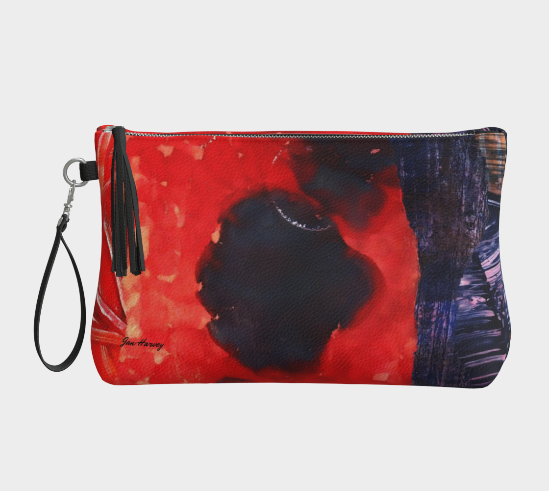 Tulip Dreams Vegan Leather Make-Up Bag