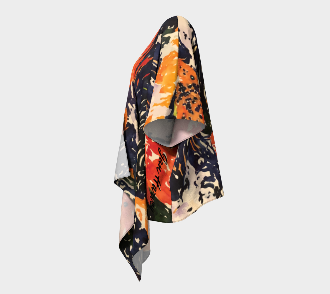 Koi Draped Kimono