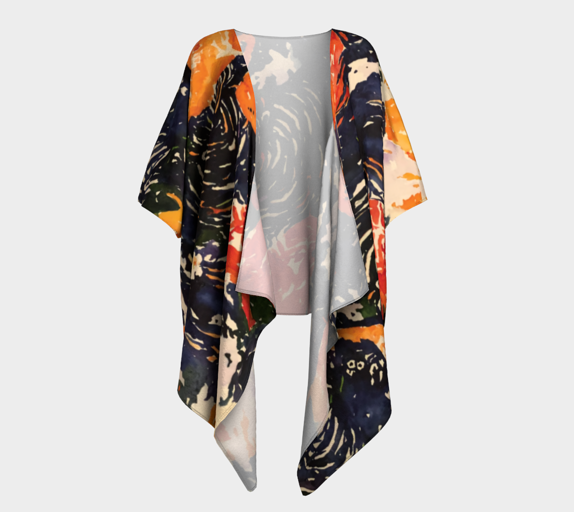 Koi Draped Kimono