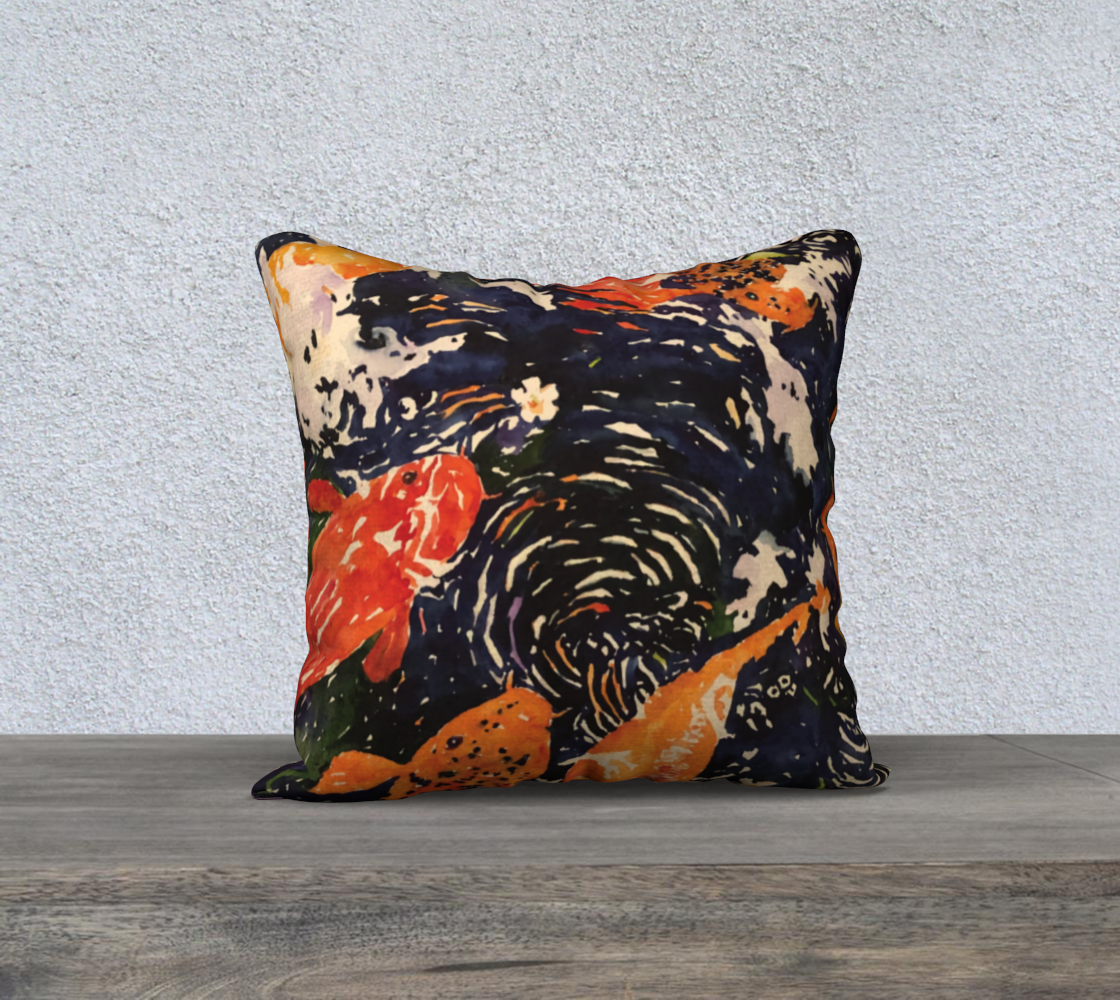 Koi Pillow Cover