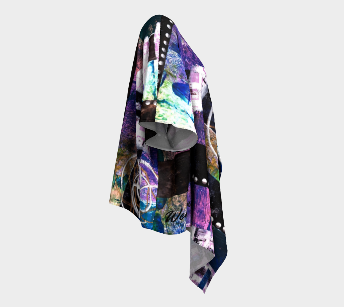 High Fashion Draped Kimono