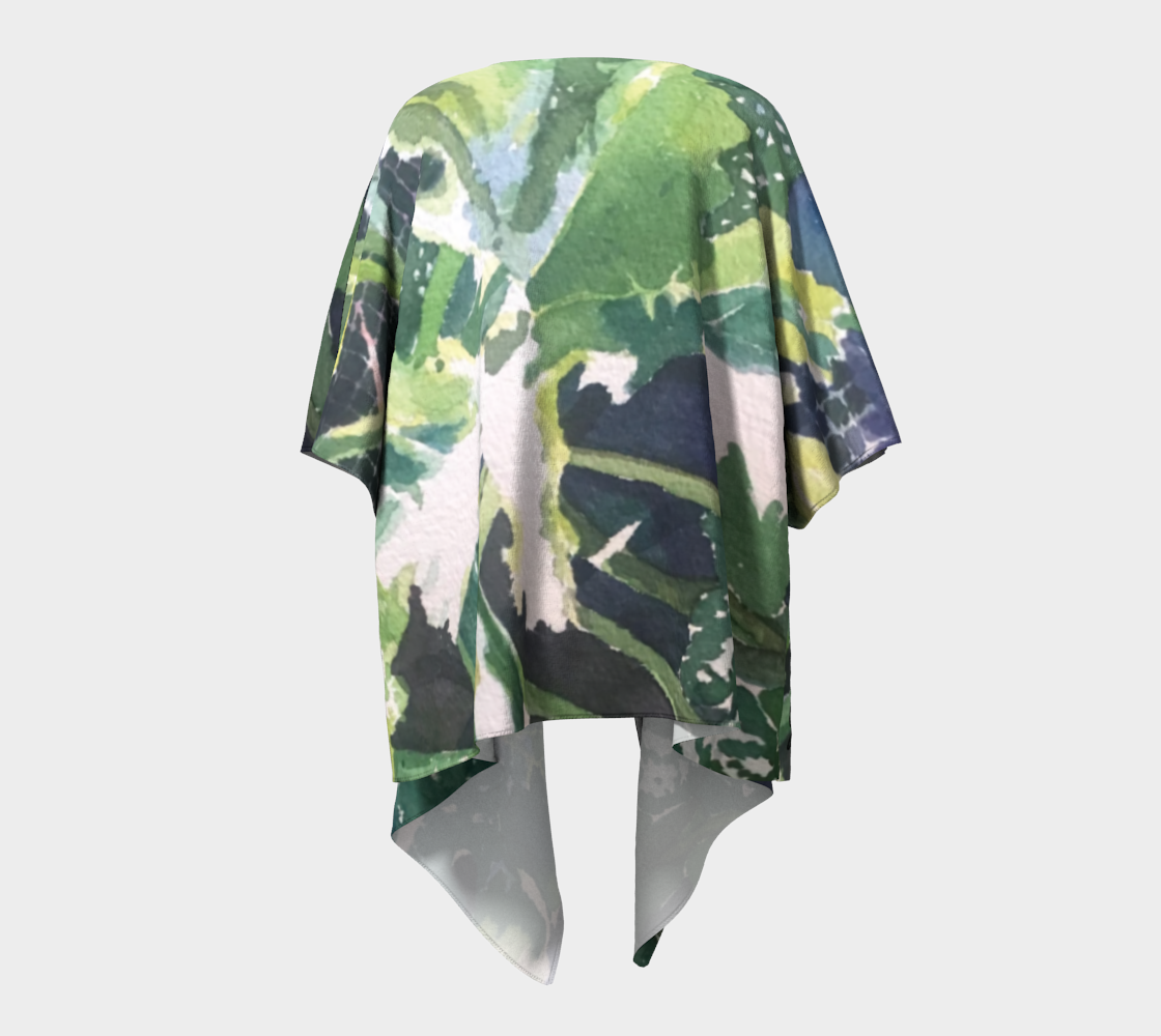 Zucchini Draped Kimono
