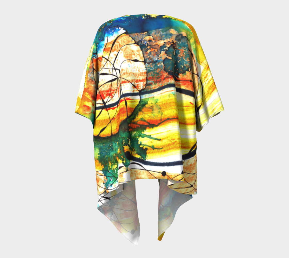 Solar 1 Draped Kimono