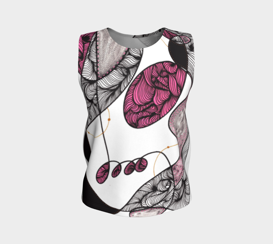 Pink Bubble Gum Pop Tank