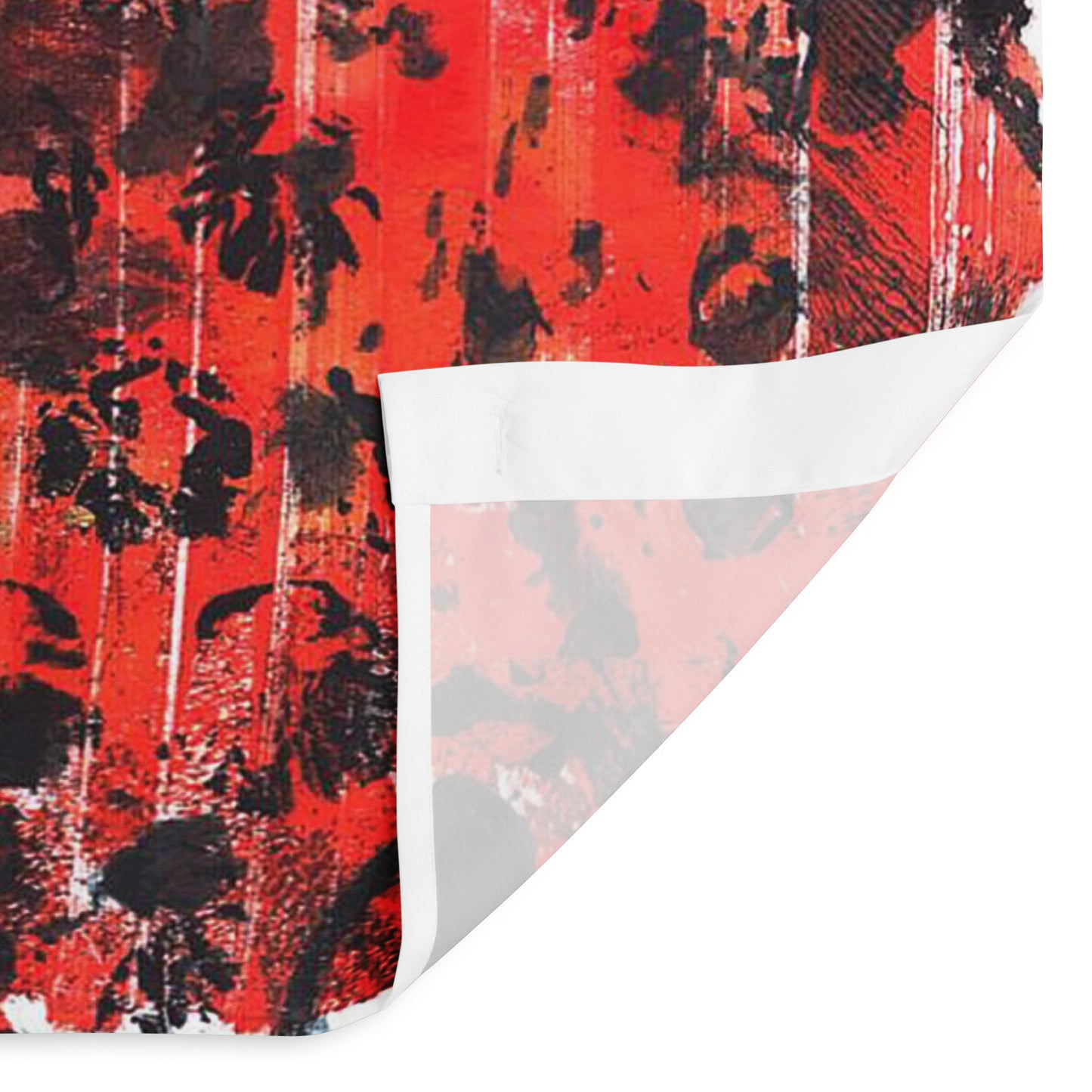 Love Orange 4 Shower Curtain