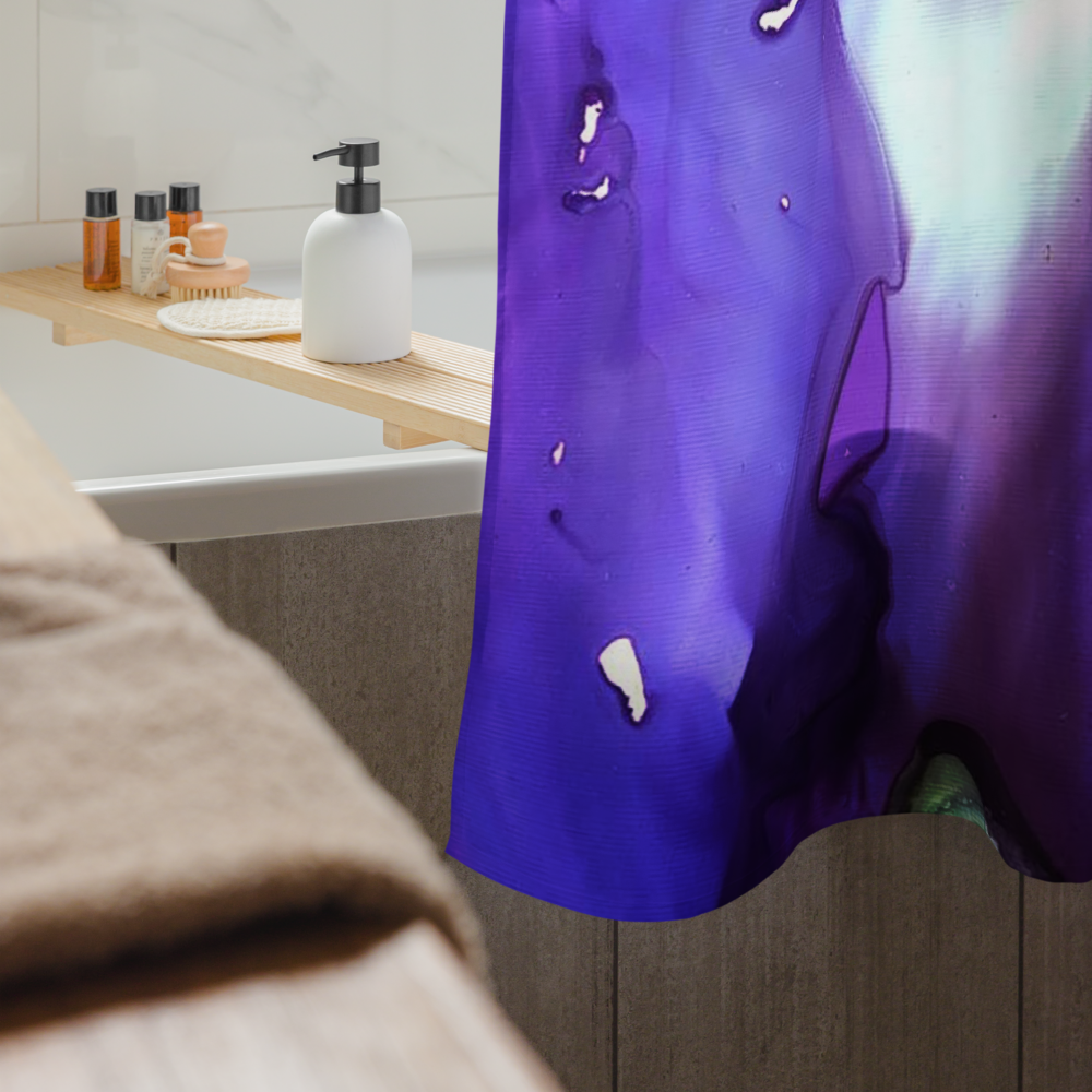 Volcano Shower Curtain