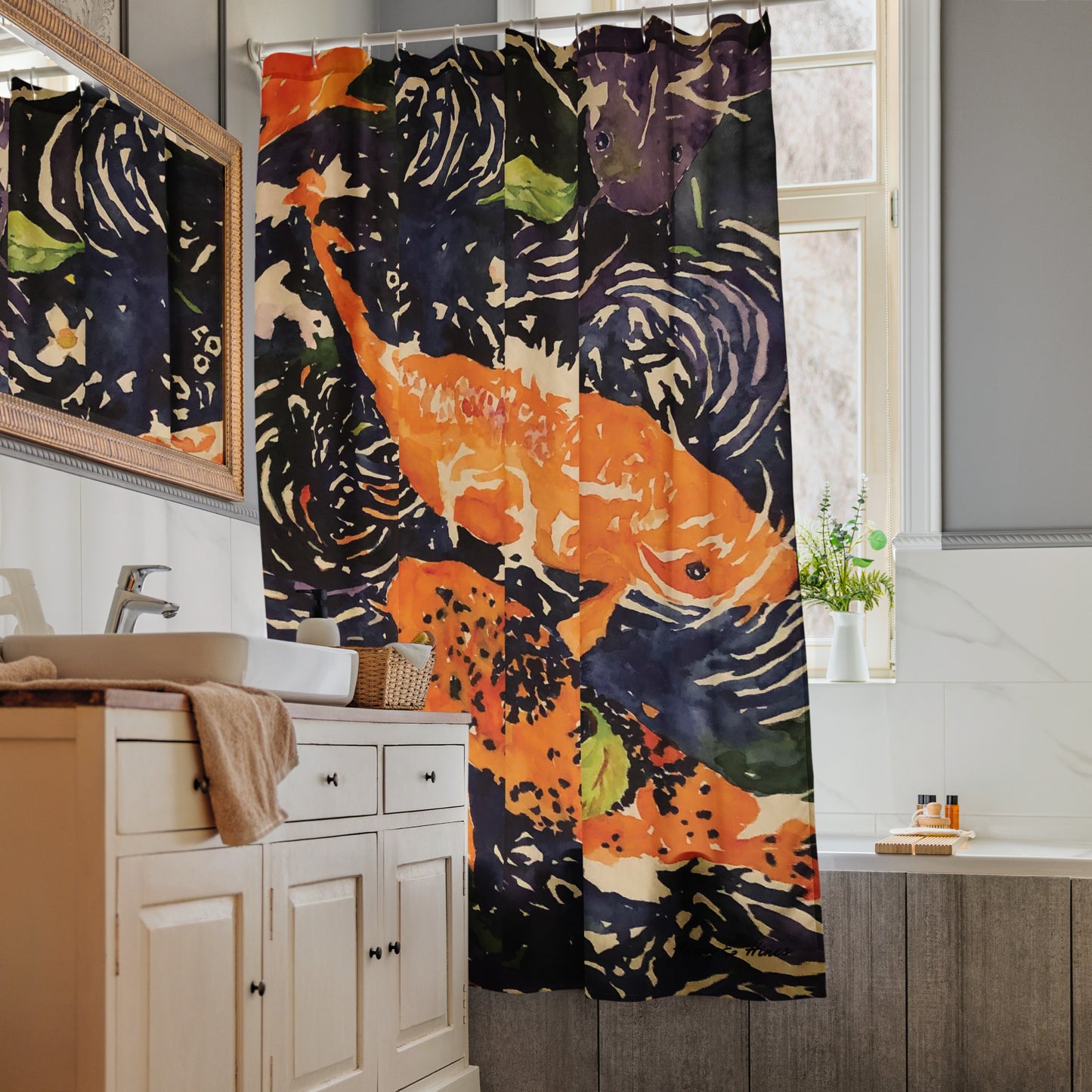 Koi Shower Curtain