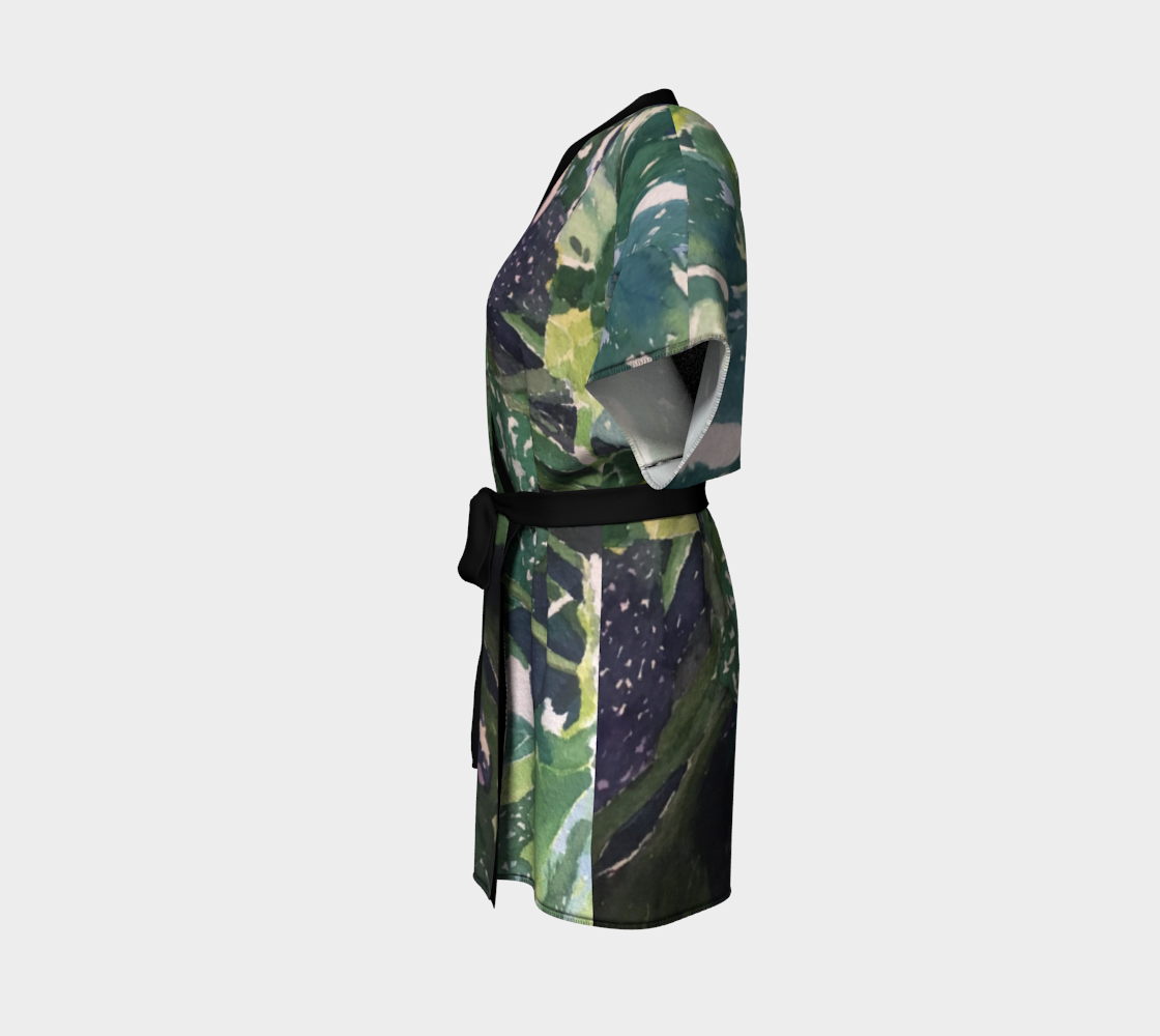 Zucchini Belted Kimono