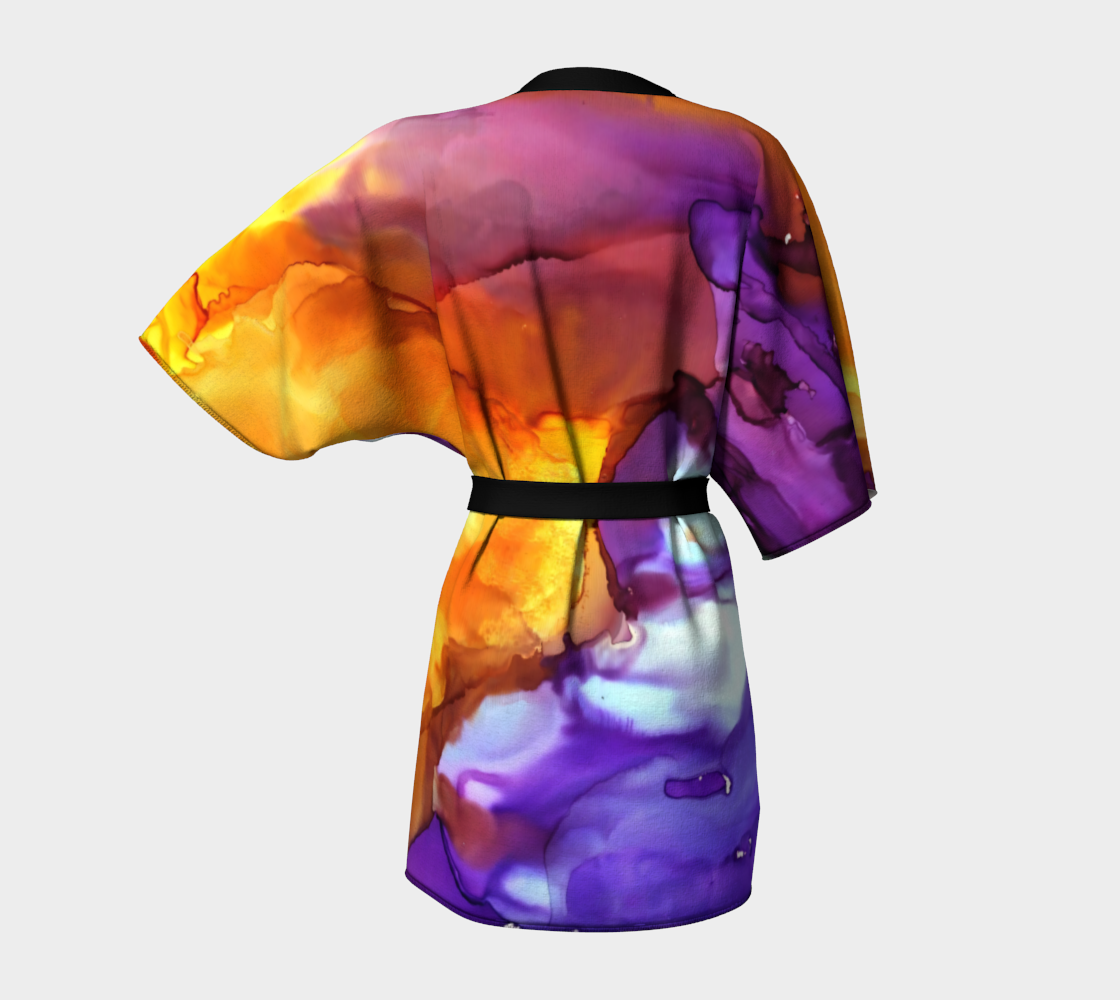 Volcano Belted Kimono