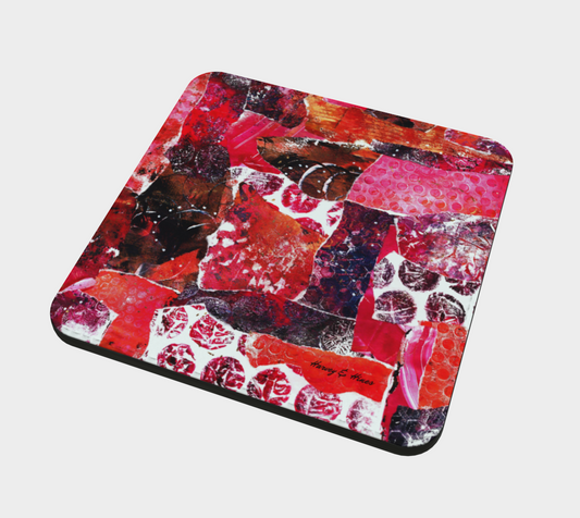 Disco Flamingos 1 Coaster