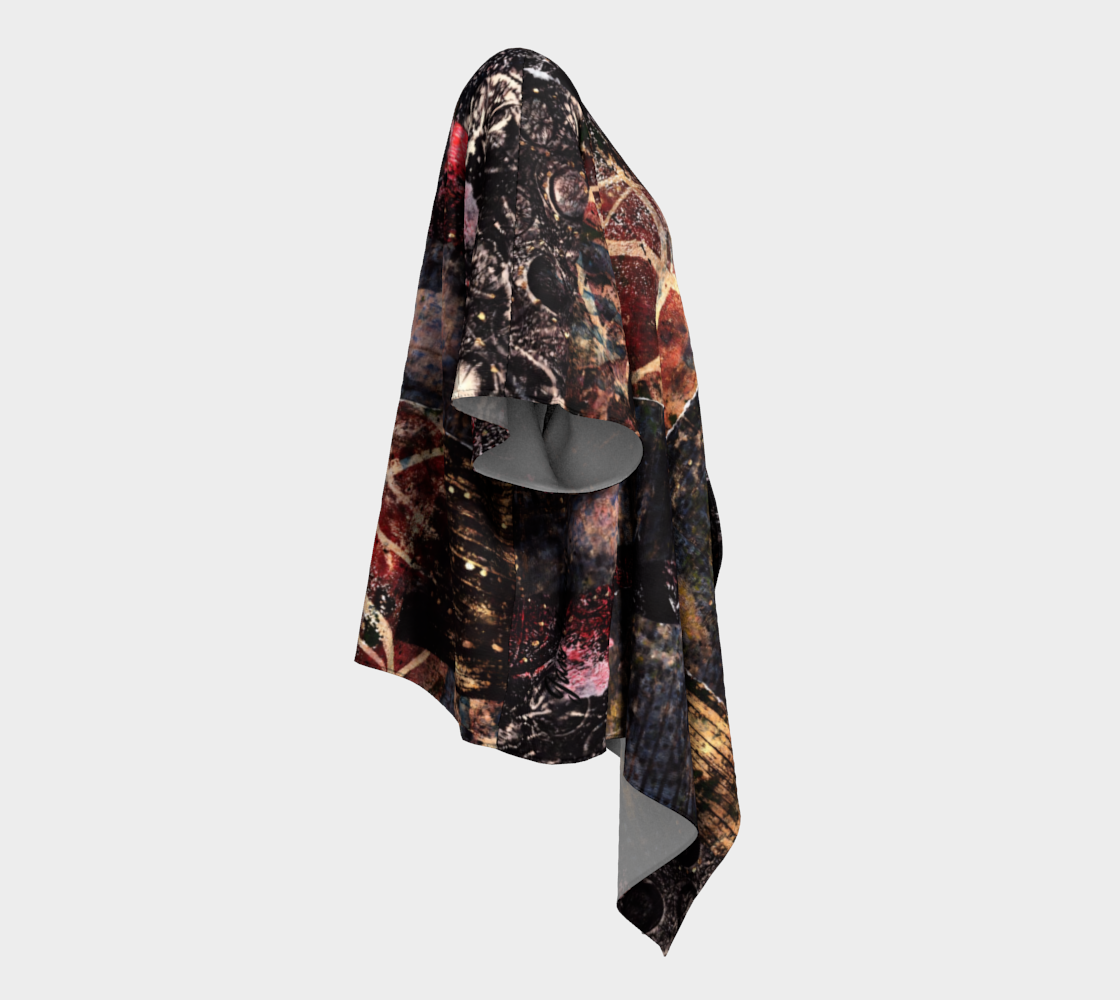 Blossoms Draped Kimono
