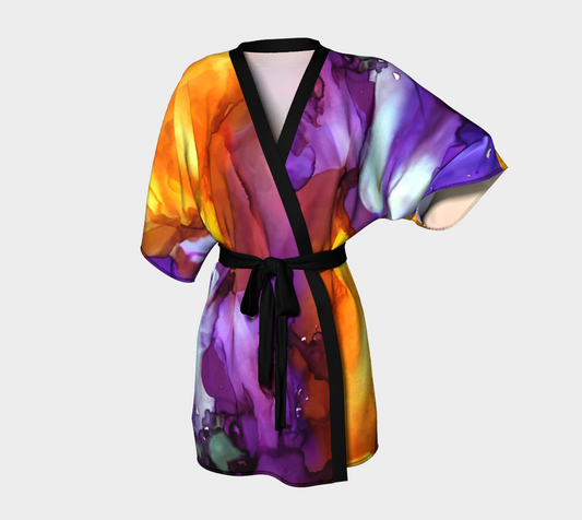 Volcano Belted Kimono