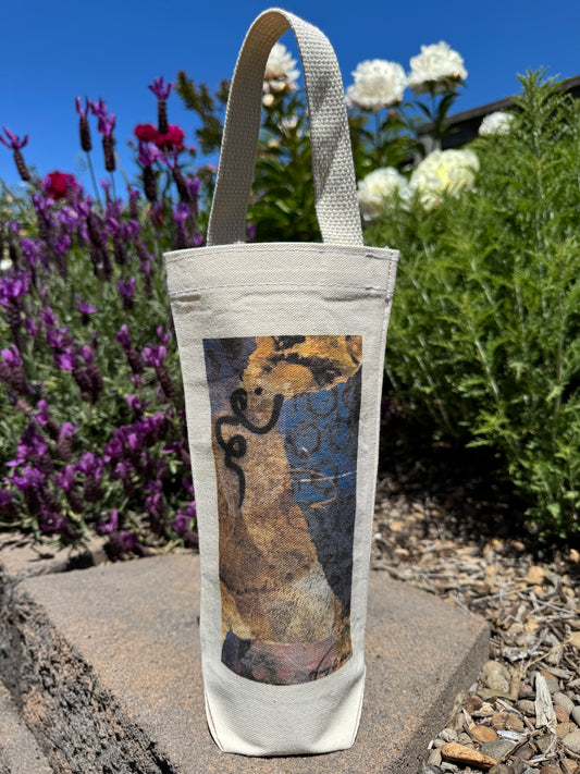 Postcards From The Sea Wine Bag