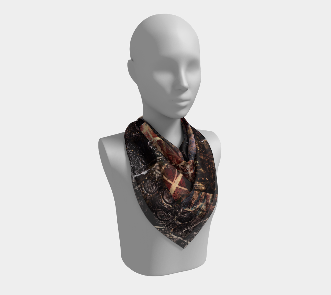 Blossoms Square Scarf