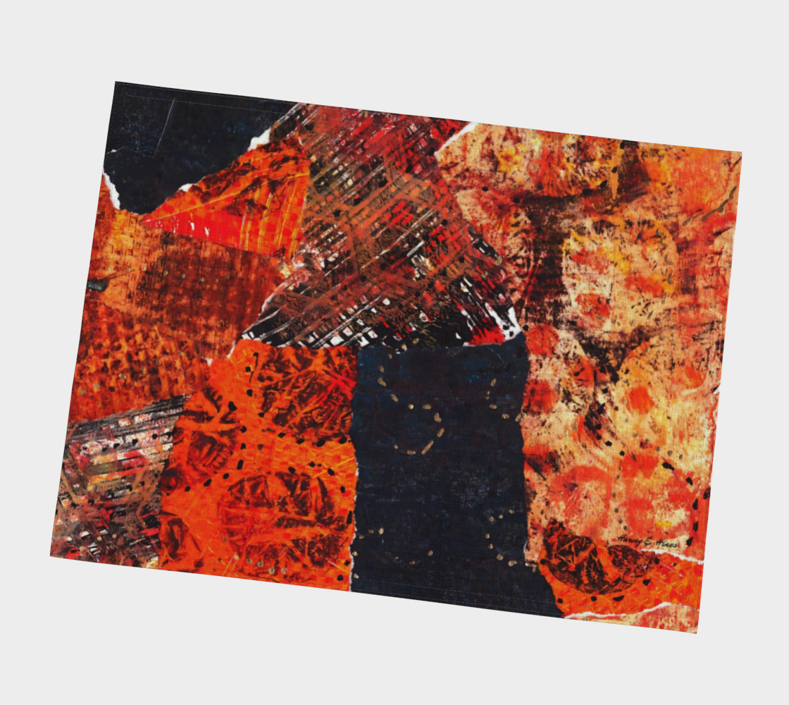 Love Orange 1 Placemat