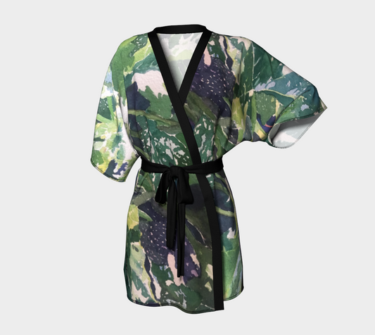 Zucchini Belted Kimono