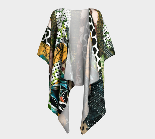 Spring Draped Kimono