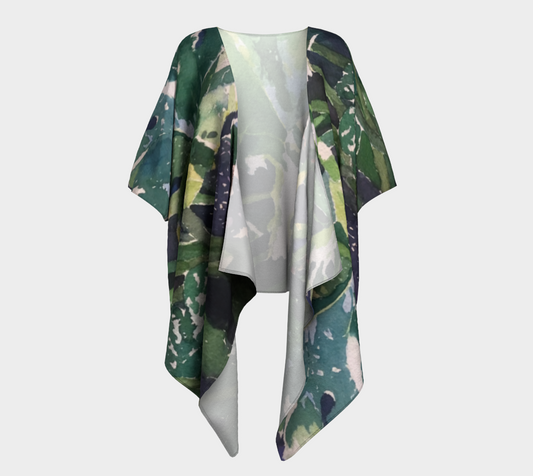 Zucchini Draped Kimono