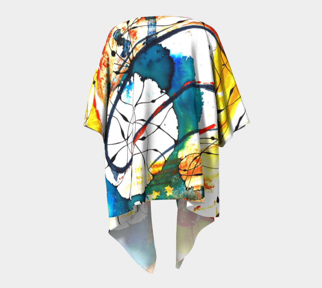 Solar 2 Draped Kimono
