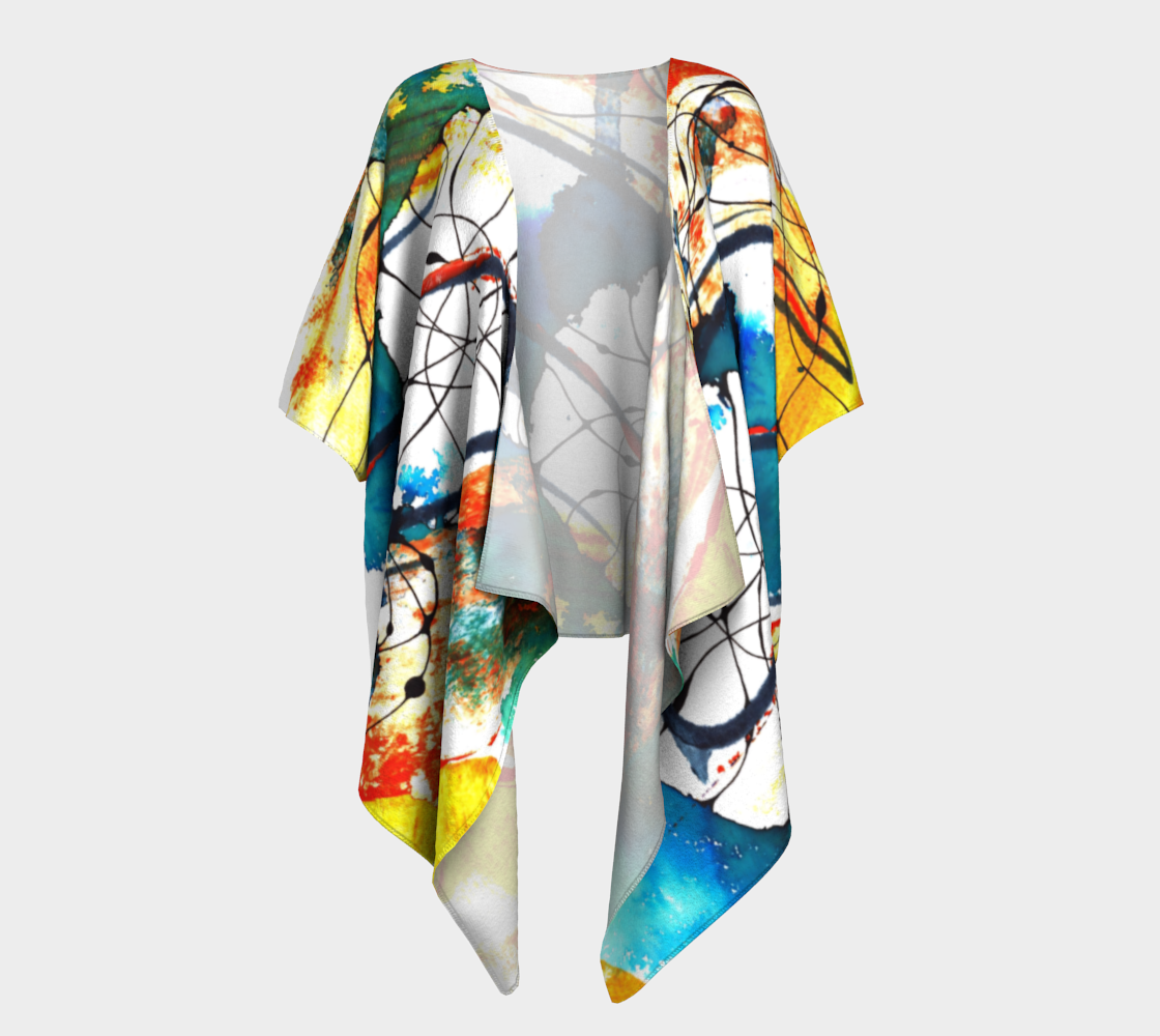 Solar 2 Draped Kimono