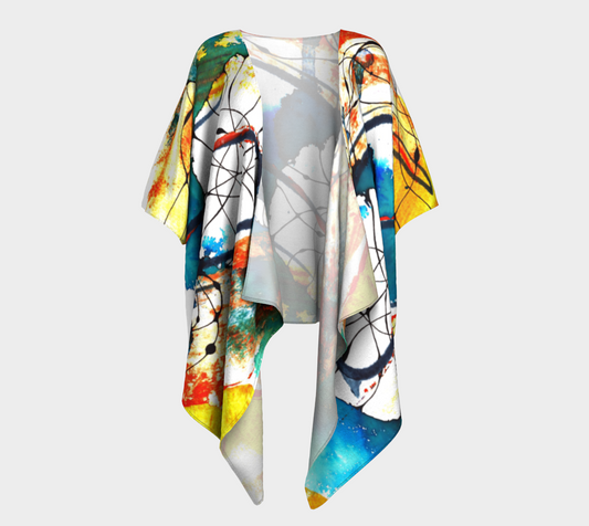 Solar 2 Draped Kimono