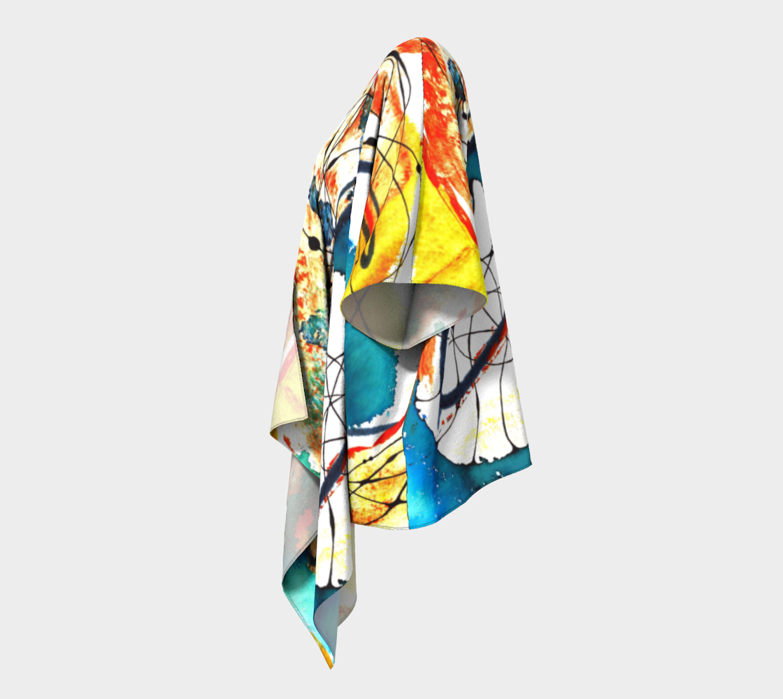 Solar 2 Draped Kimono