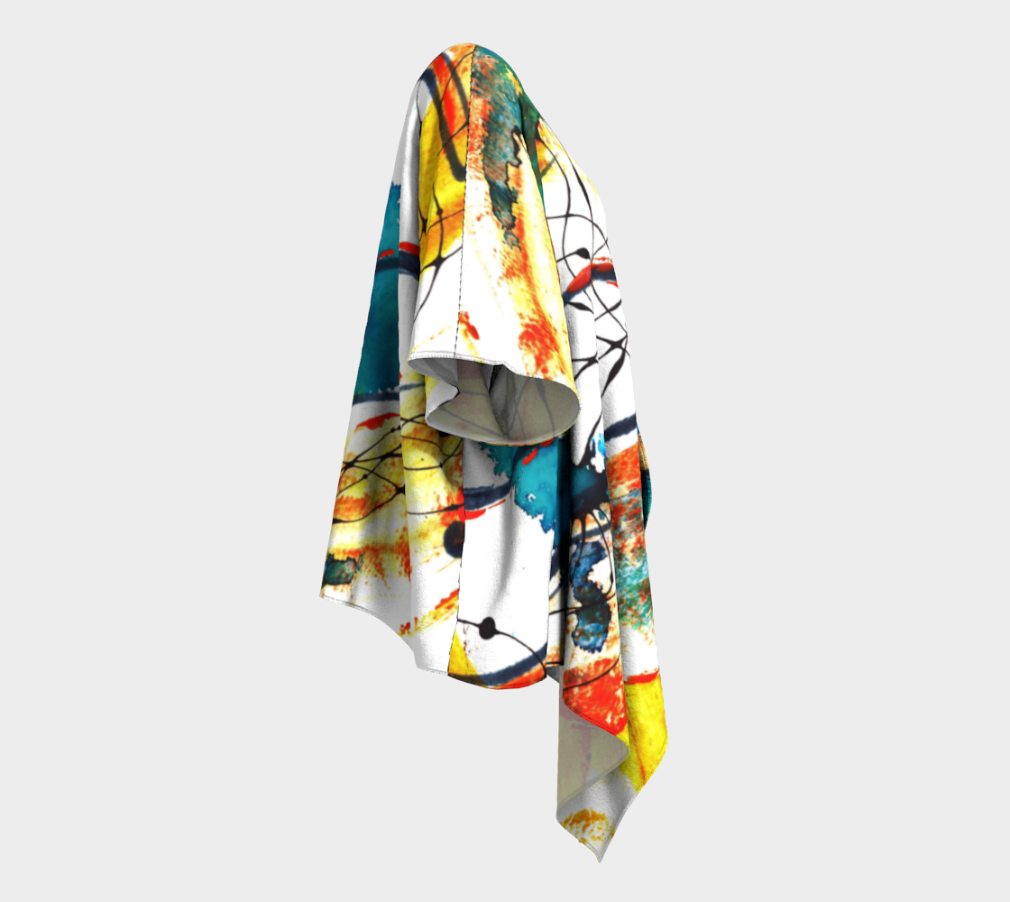 Solar 2 Draped Kimono