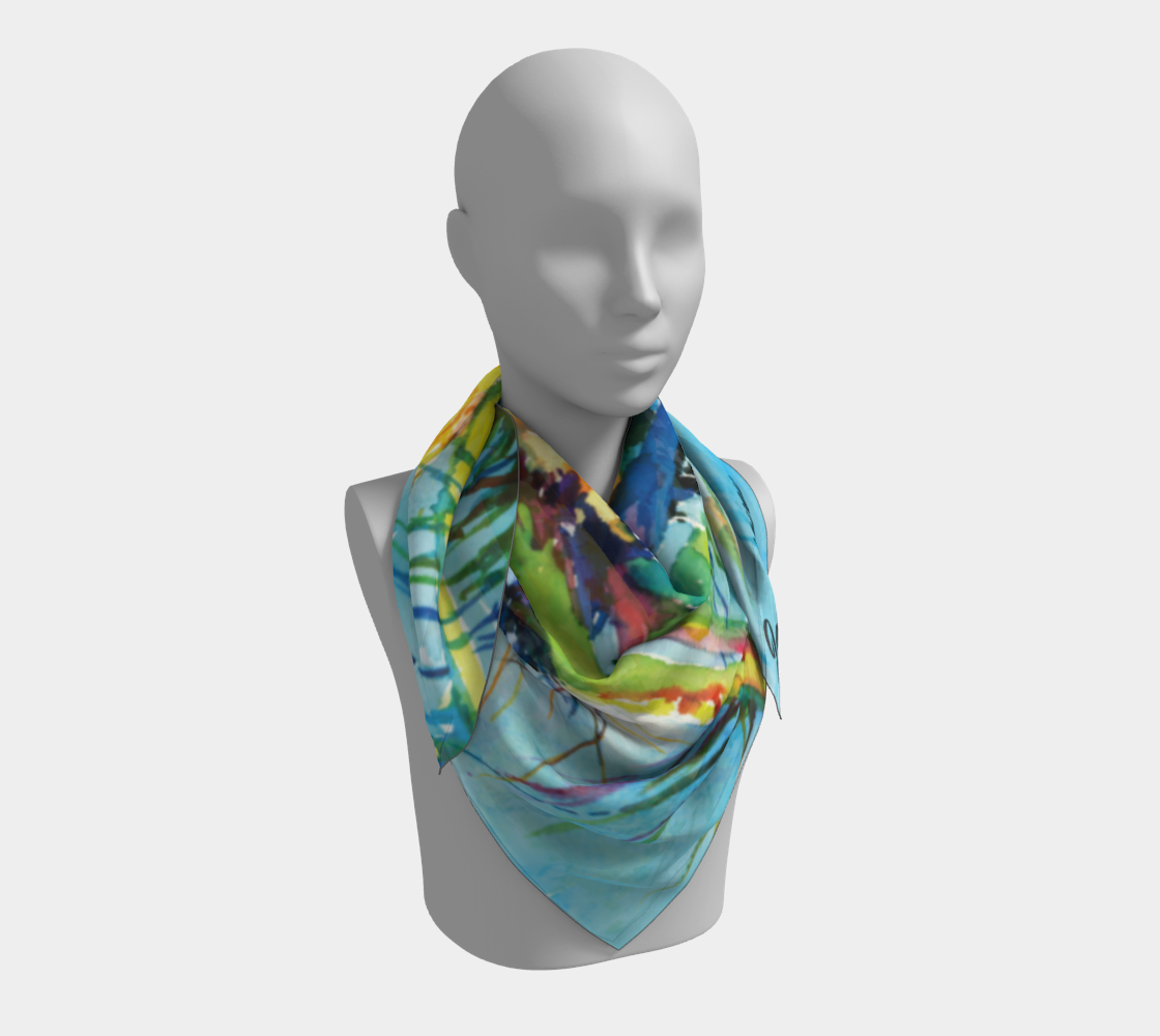 Hawaii Square Scarf