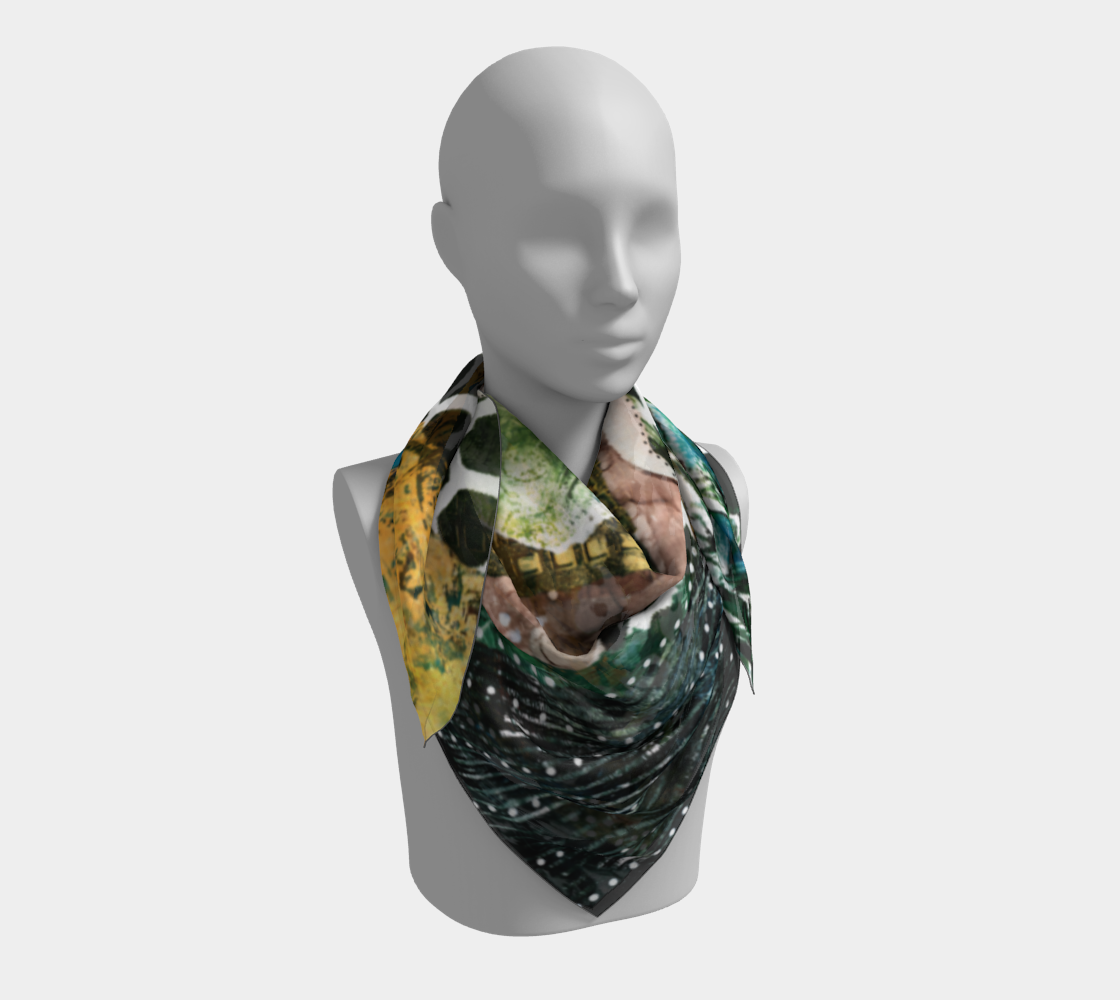 Spring Square Scarf