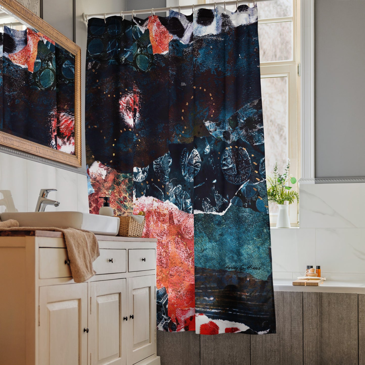 Barbie's Crazy Dream House Shower Curtain