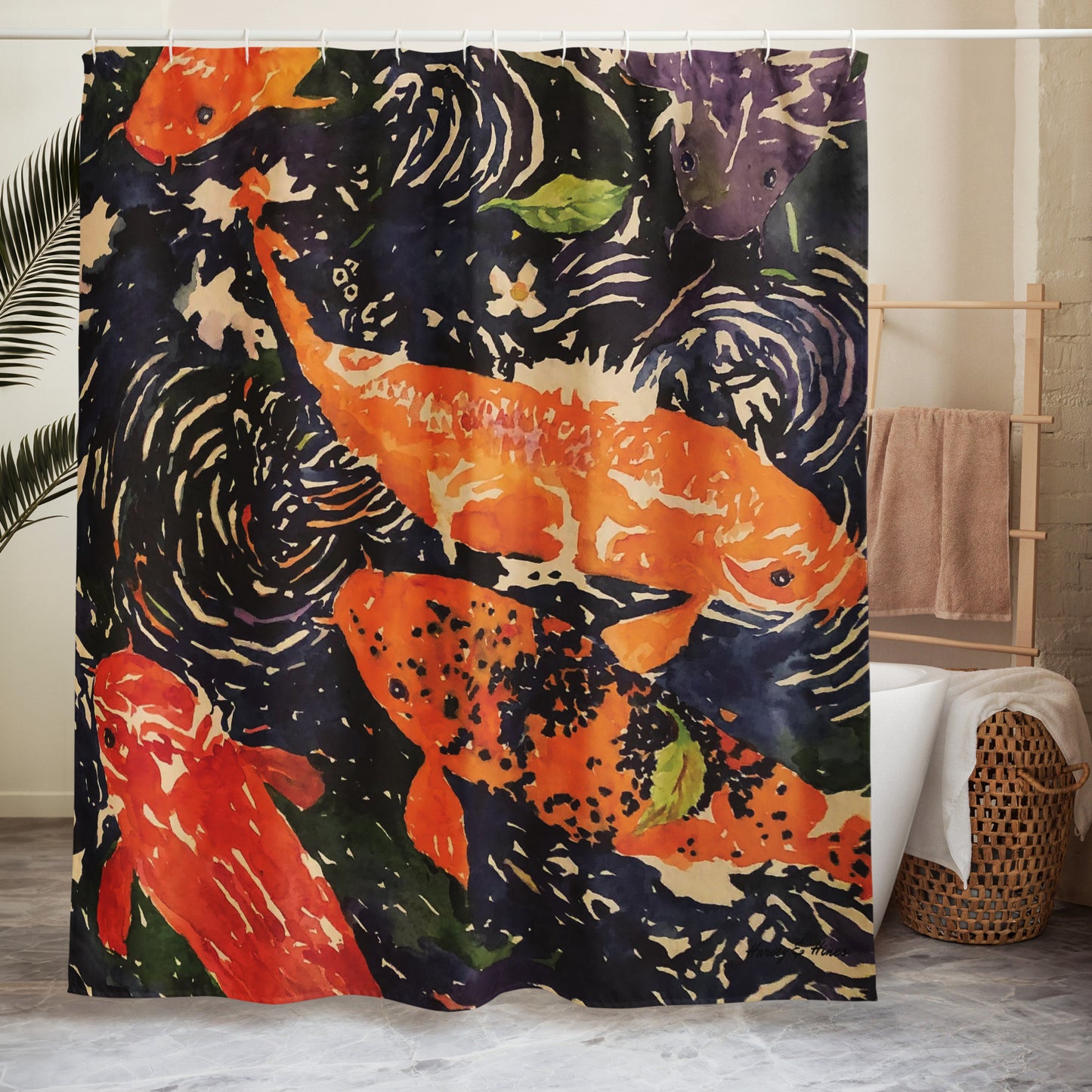 Koi Shower Curtain