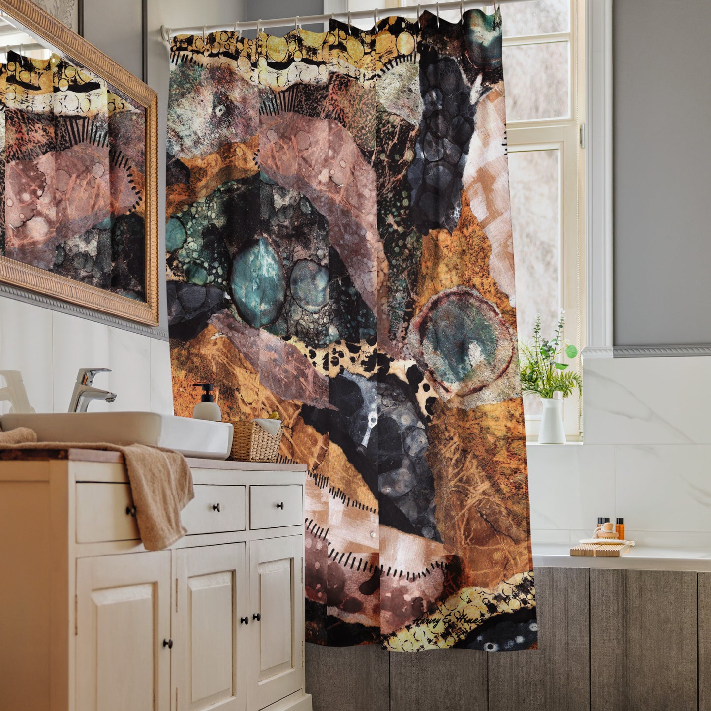 Galactica Shower Curtain
