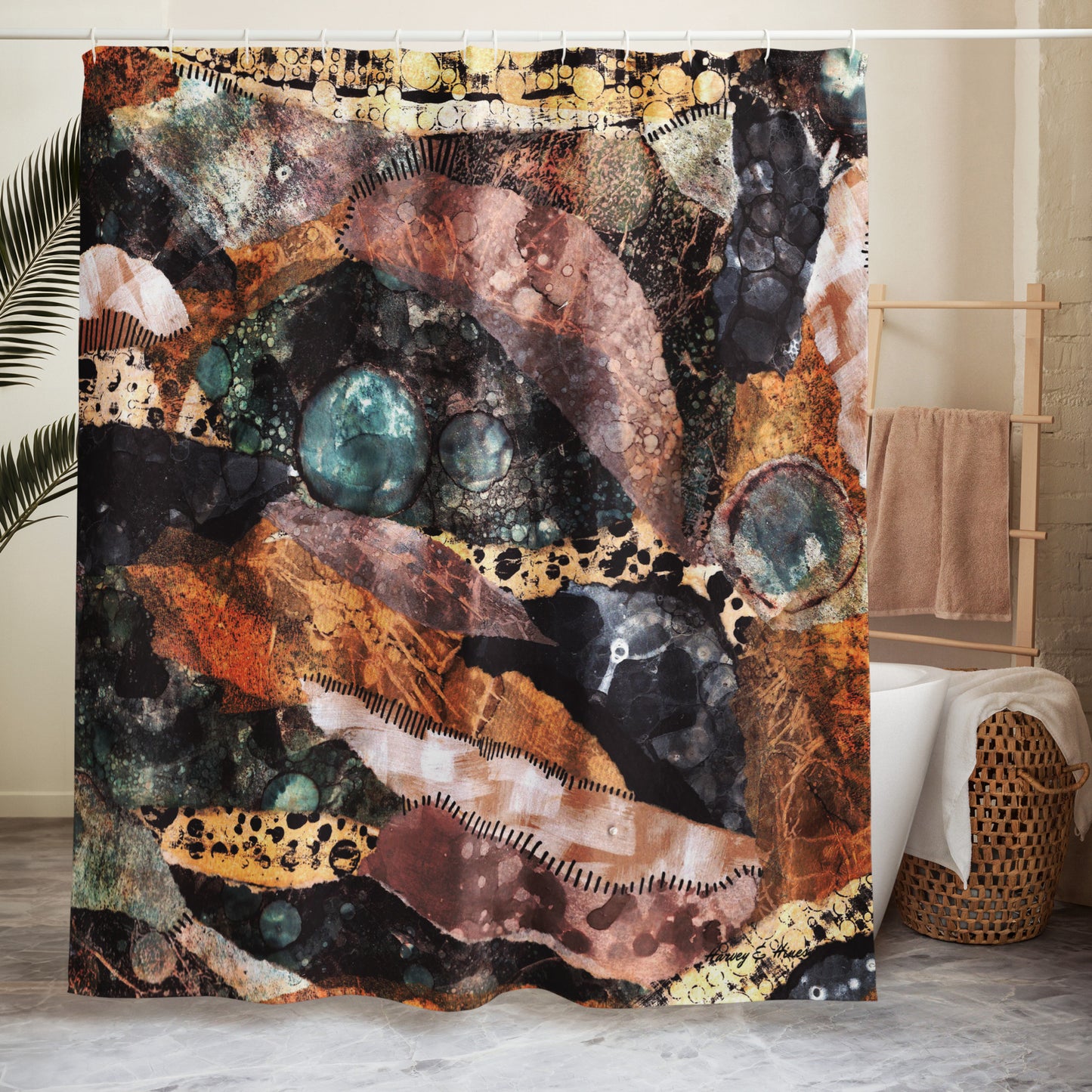 Galactica Shower Curtain
