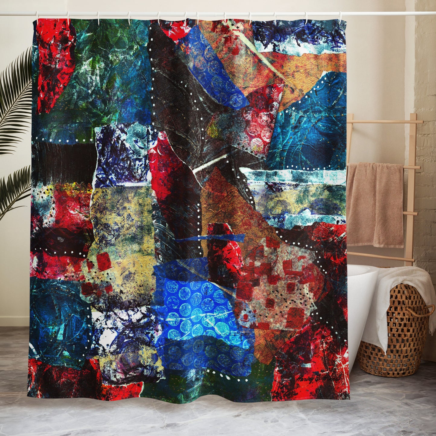 Evening Champagne Shower Curtain