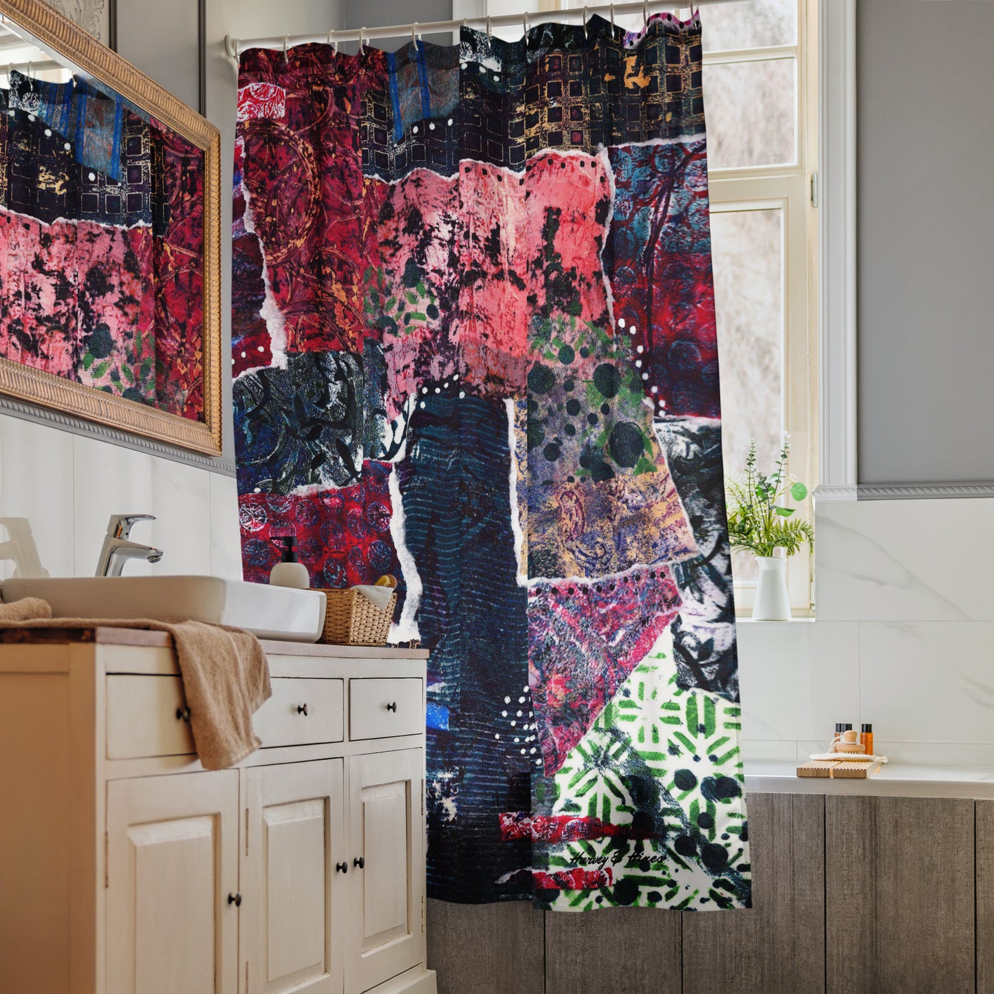 Midnight Margaritas 1 Shower Curtain