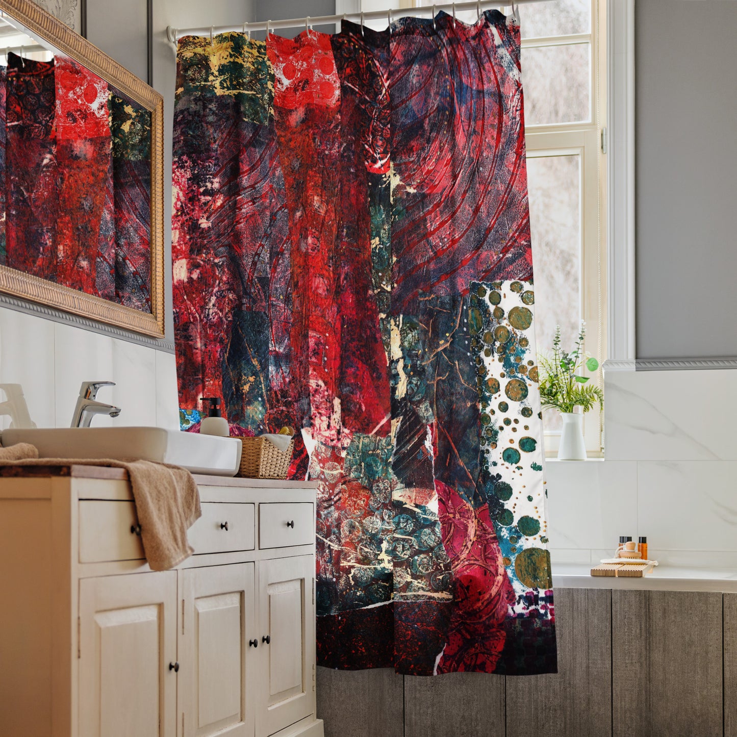 Color of Love Shower Curtain