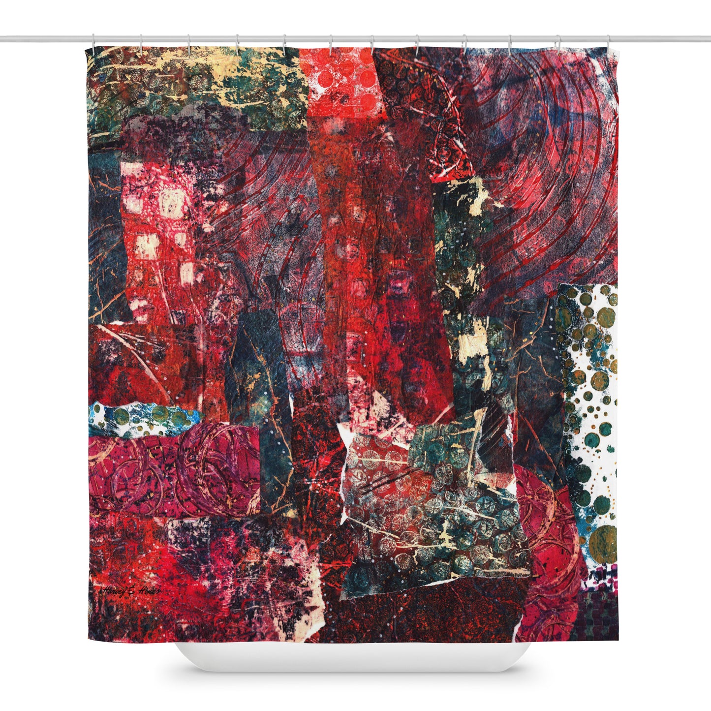 Color of Love Shower Curtain