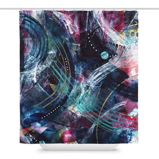 Dark Whispers Shower Curtain