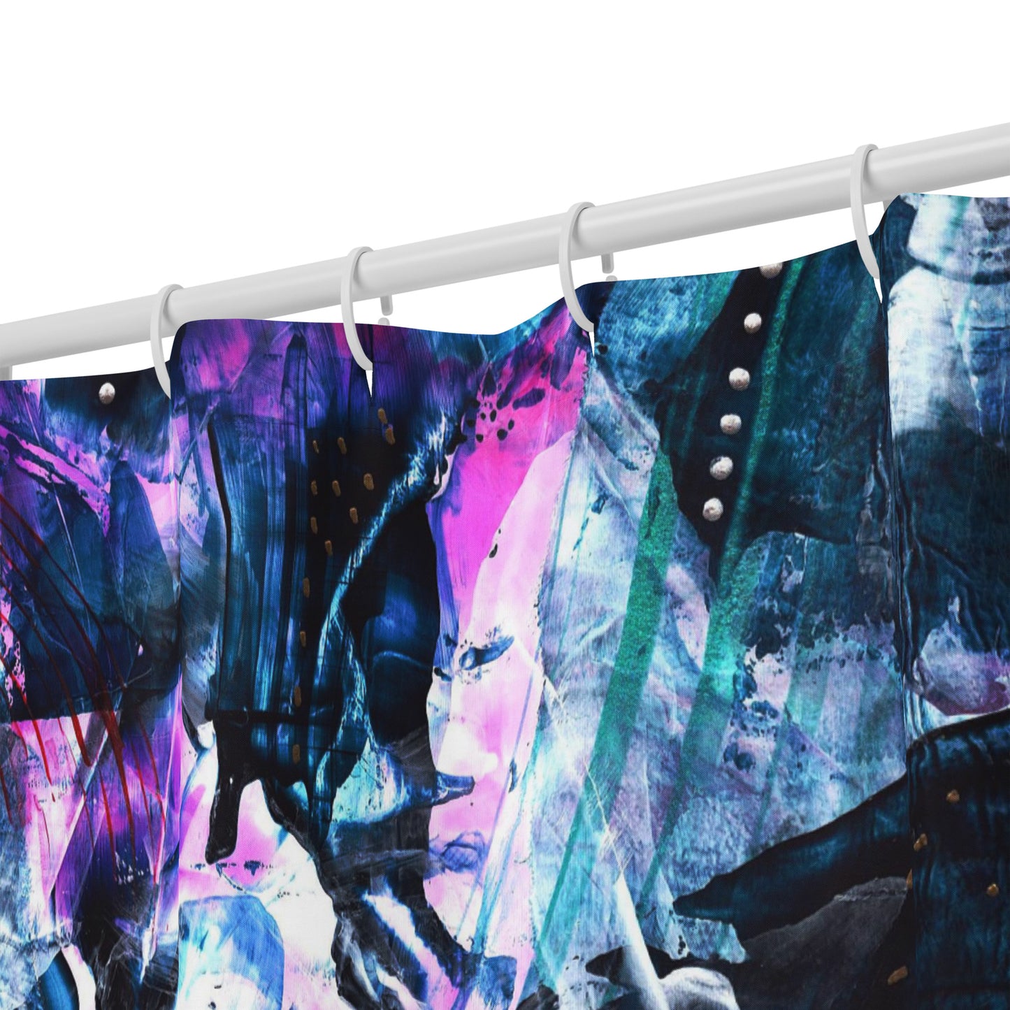Mystic Mountains Shower Curtain