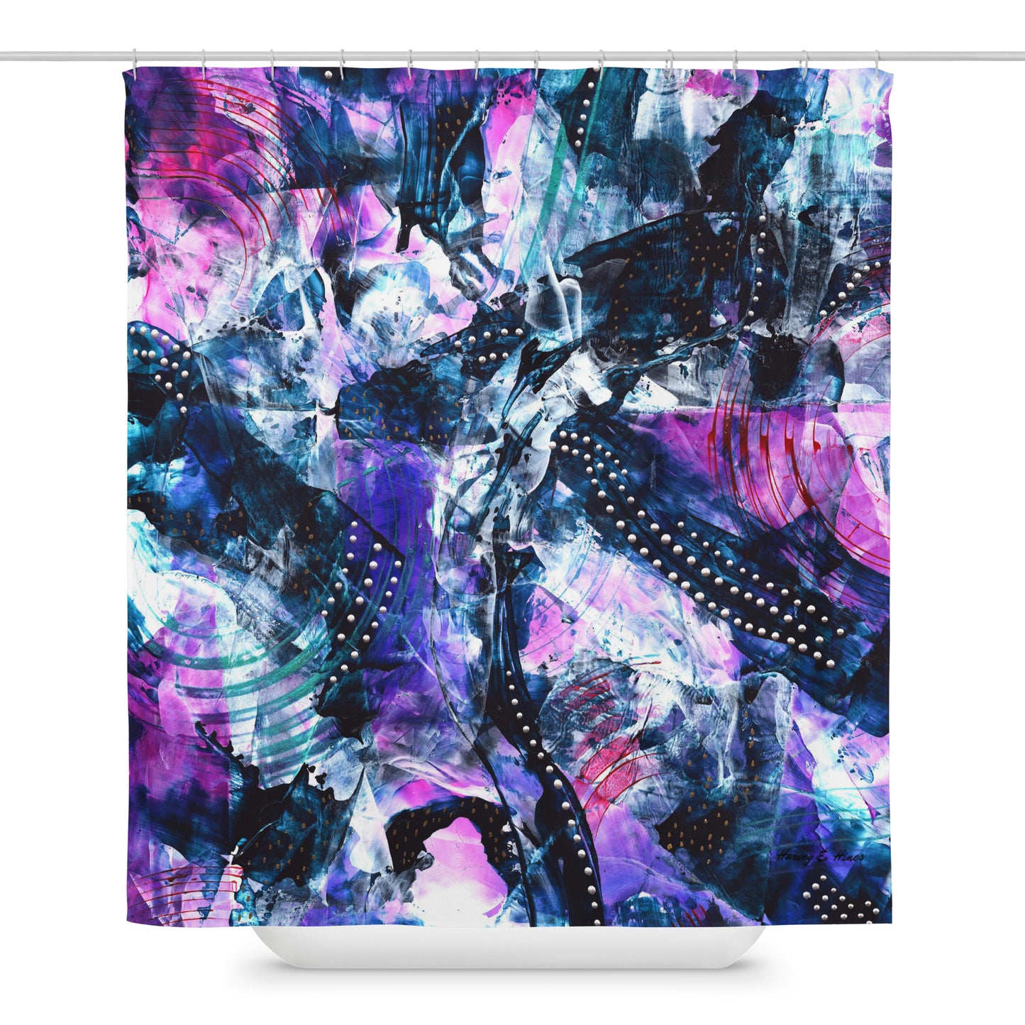 Mystic Mountains Shower Curtain