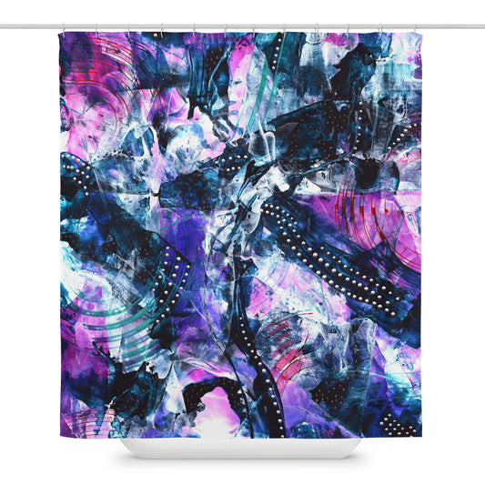 Mystic Mountains Shower Curtain