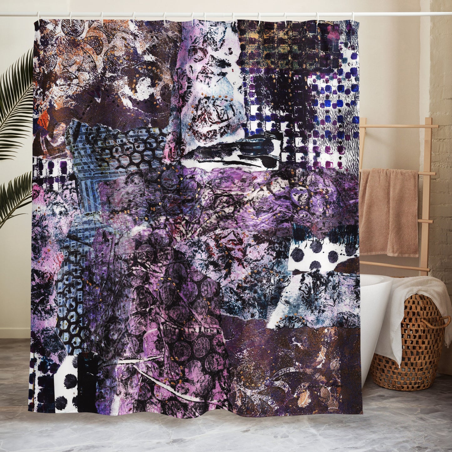 Snow Day Shower Curtain