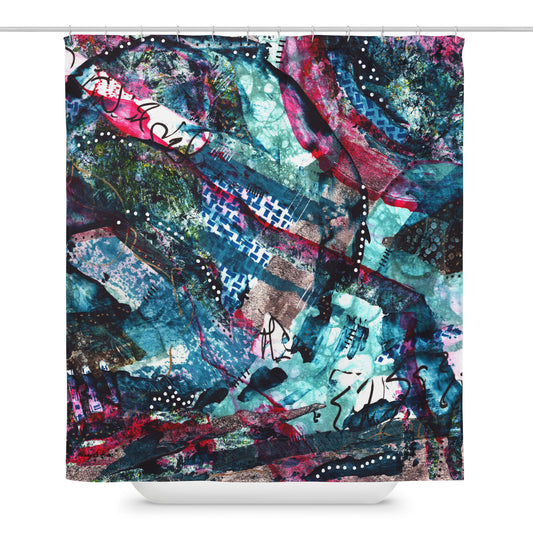 Tidal Wave Shower Curtain